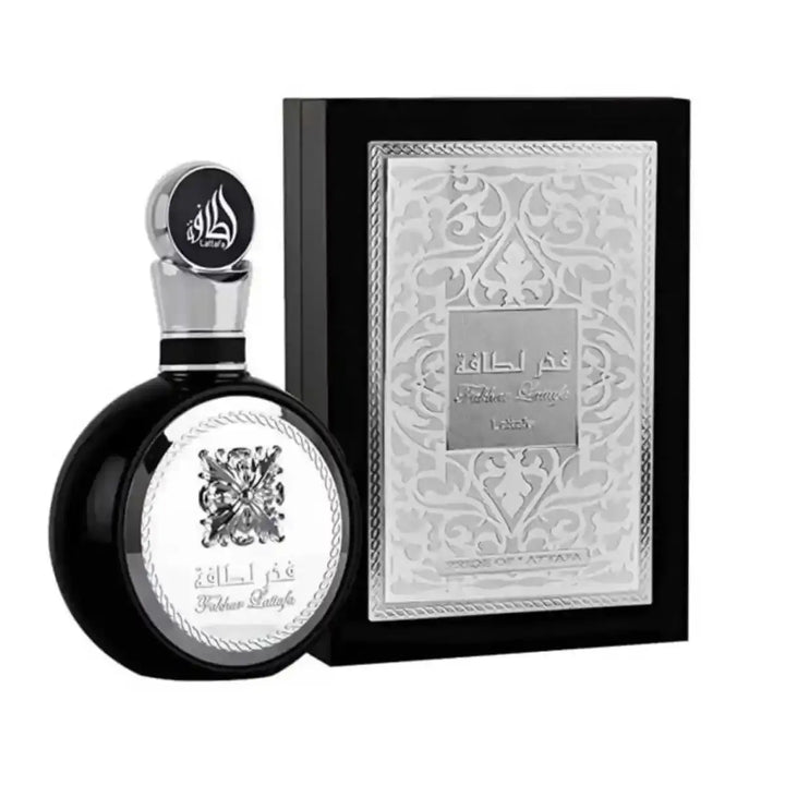 FAKHAR BLACK - Perfume Árabe Guimarães Importados