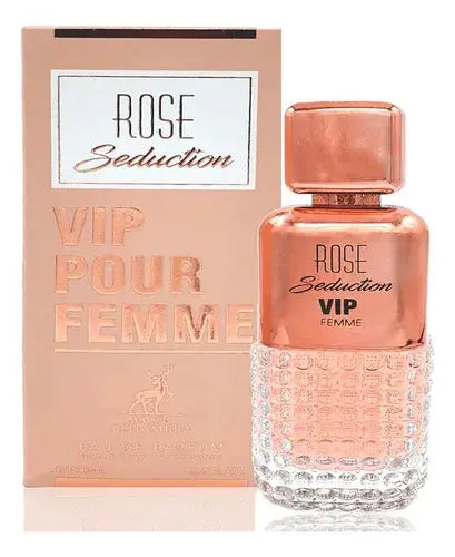 ROSE SEDUCTION VIP - Perfume Árabe Guimarães Importados