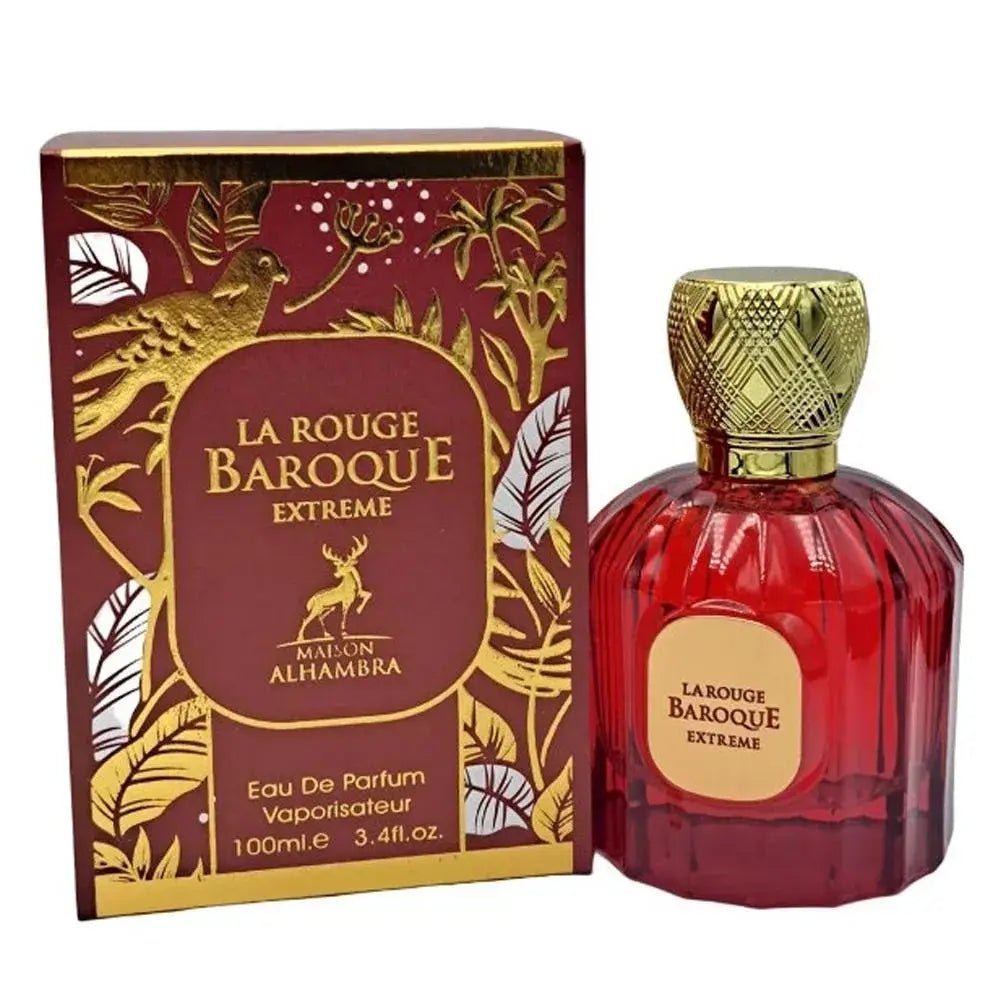 LA ROUGE BAROQUE EXTREME - Perfume Árabe Guimarães Importados