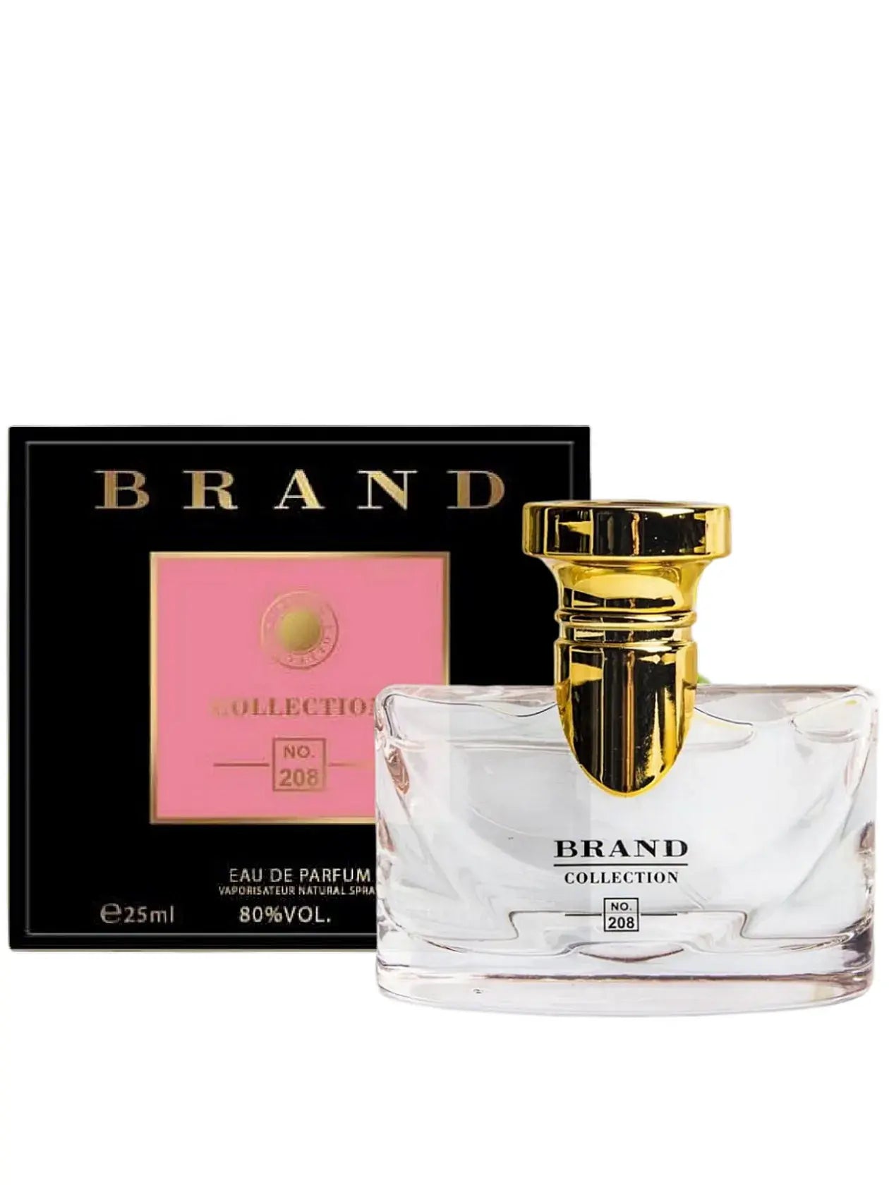 208 - BVLGARI SPLENDIDA ROSE 25ML BRAND COLLECTION Guimarães Importados