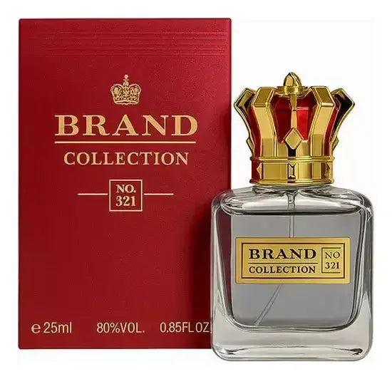 321 - SCANDAL MEN 25ML BRAND COLLECTION Guimarães Importados