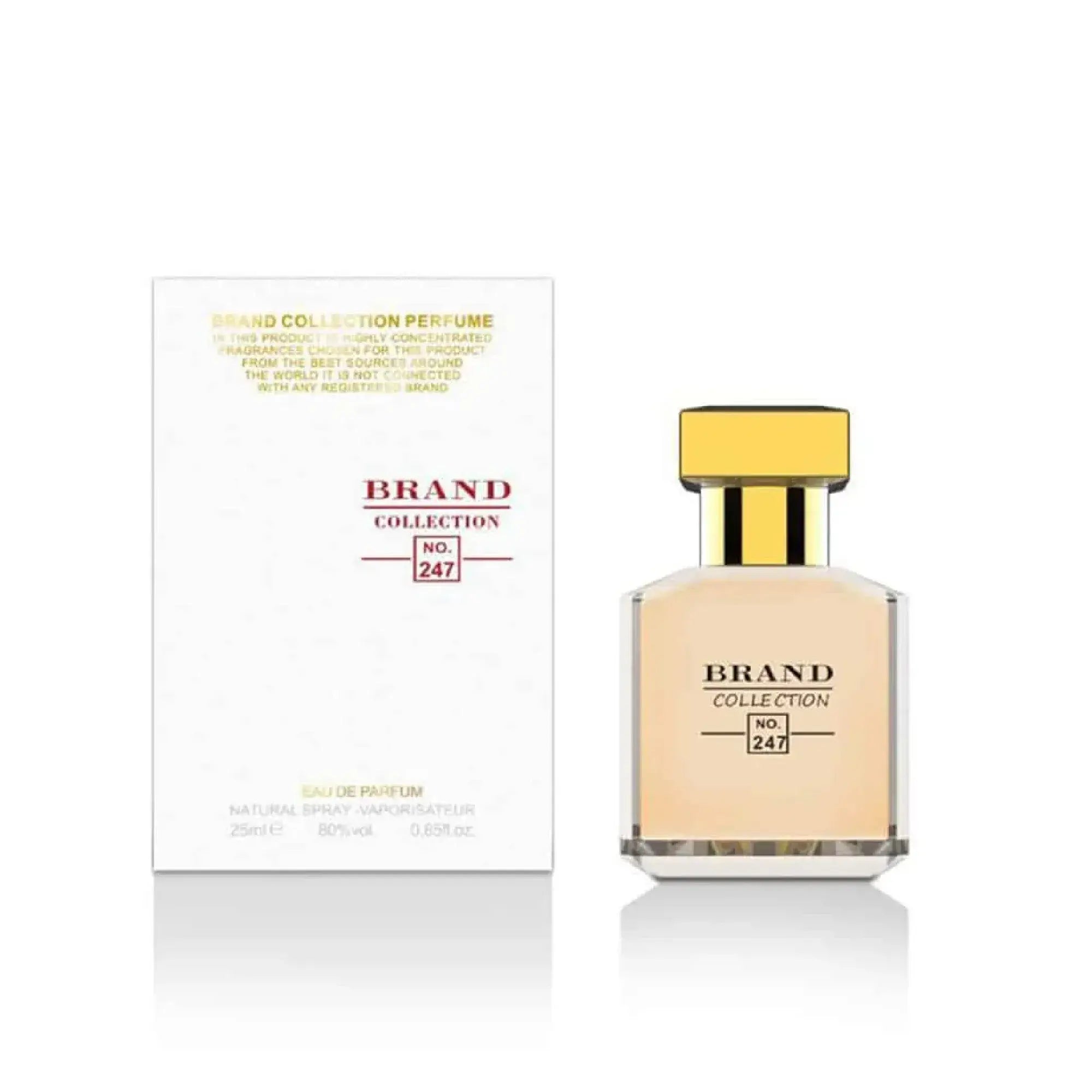 247 - BACCARAT ROUGE 25ML BRAND COLLECTION Guimarães Importados