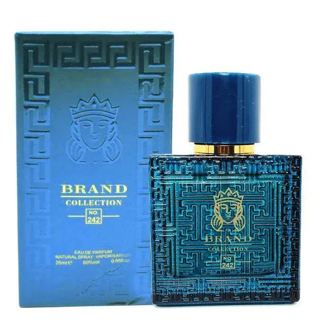 242 - VERSACE EROS MEN 25ML BRAND COLLECTION Guimarães Importados