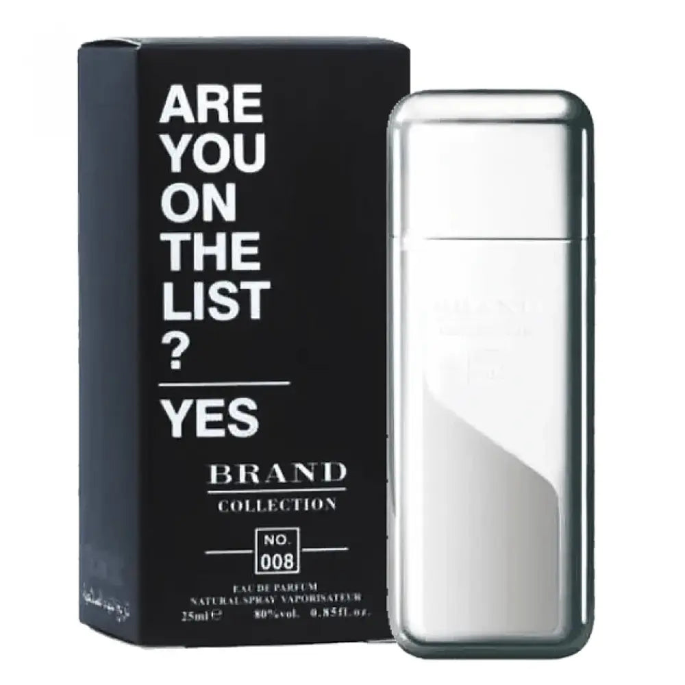 008 - 212 VIP MEN 25ML BRAND COLLECTION My Store