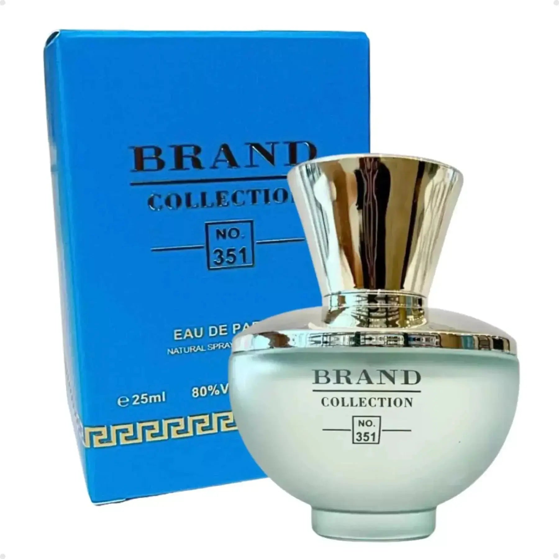 351 - DYLAN TURQUOISE 25ML BRAND COLLECTION Guimarães Importados
